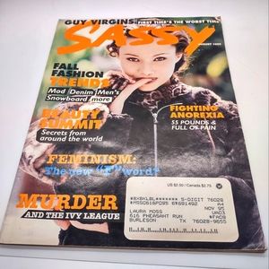 Sassy magazine august 1995